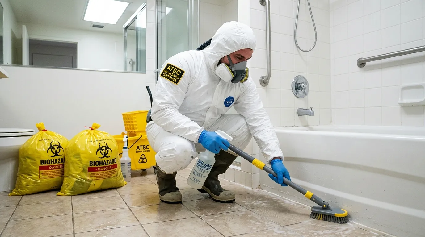 Decontamination equipment deployed for Blood Cleanup in Homestead